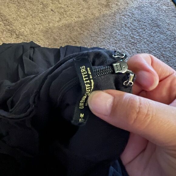 Urban outfitters oh la la high slit linen romper M - Picture 7 of 7